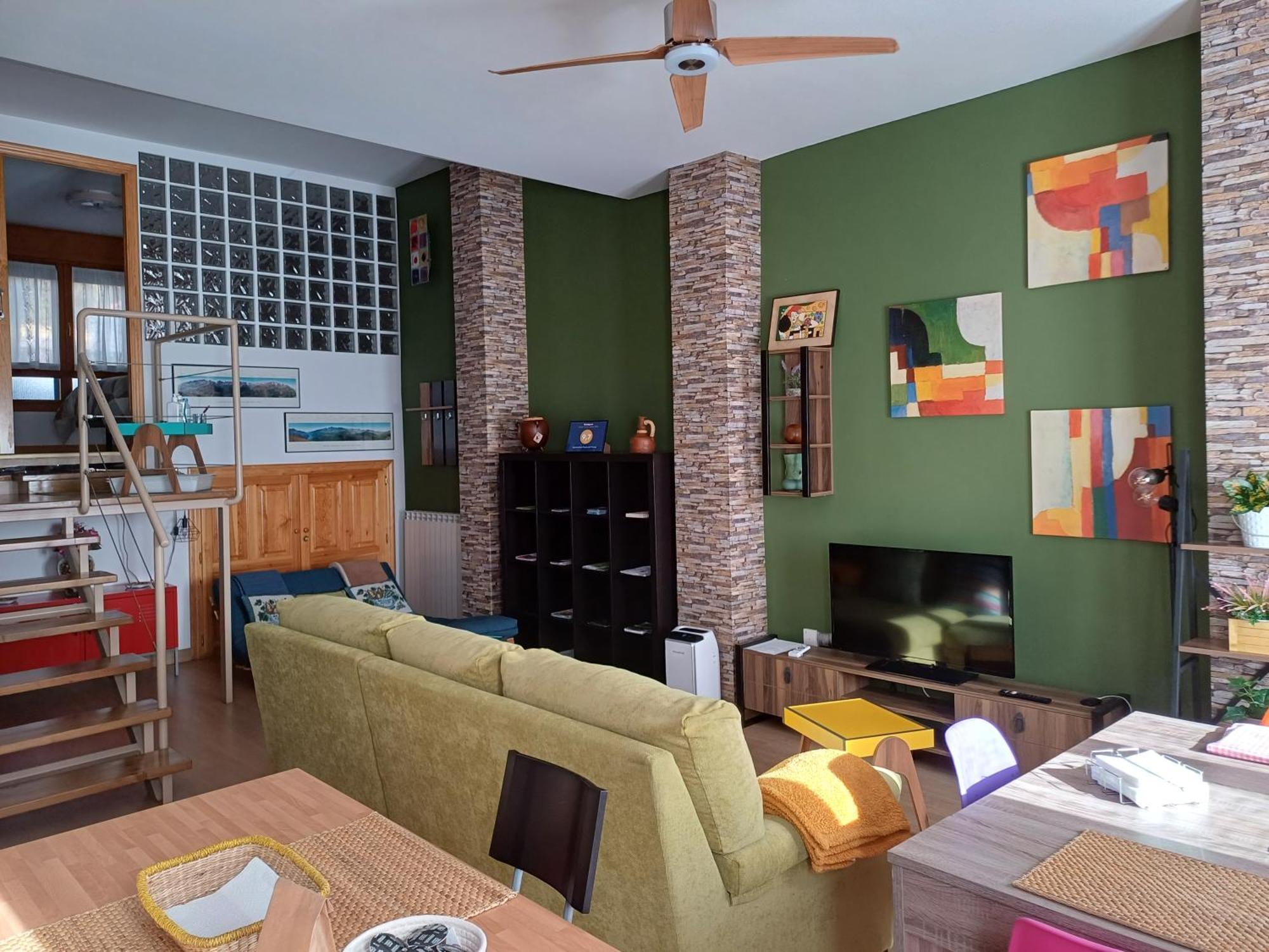 Apartamento Puerta Del Pirineo Sabiñánigo Dış mekan fotoğraf