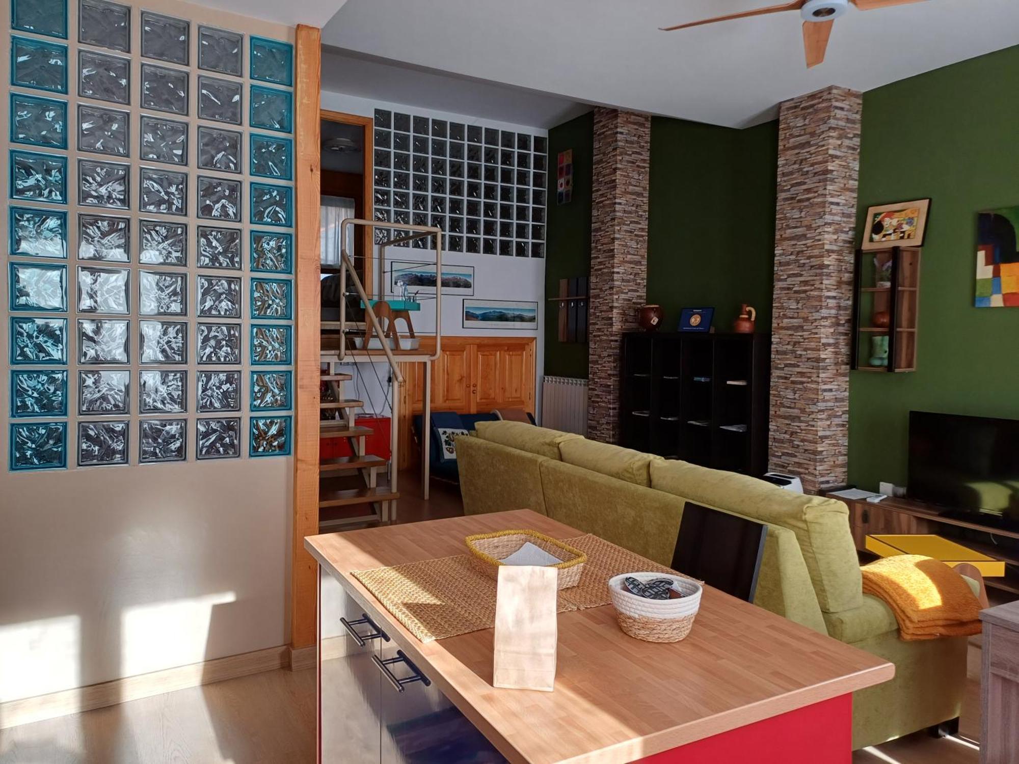 Apartamento Puerta Del Pirineo Sabiñánigo Dış mekan fotoğraf
