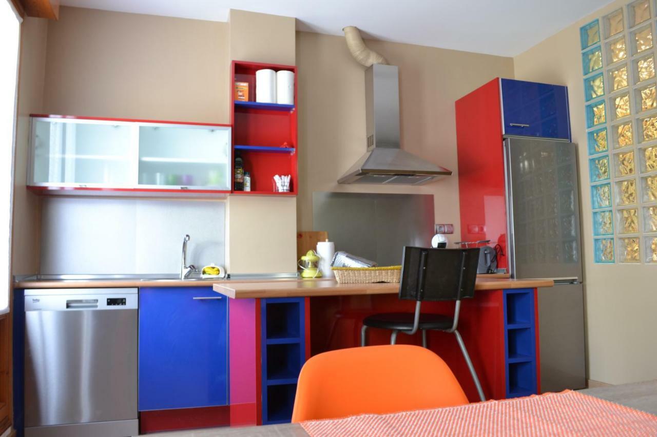 Apartamento Puerta Del Pirineo Sabiñánigo Dış mekan fotoğraf